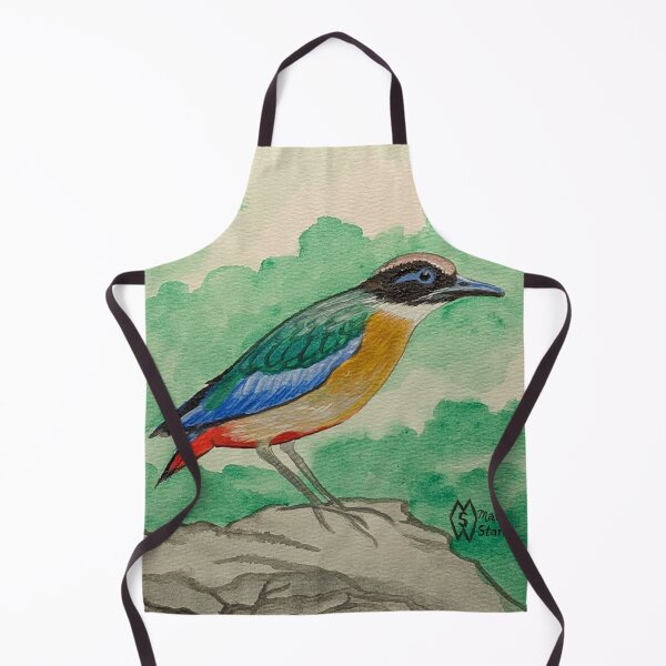 Item preview, Blue-winged pitta on the rocks designed and sold by Matt Starr Fine Art .