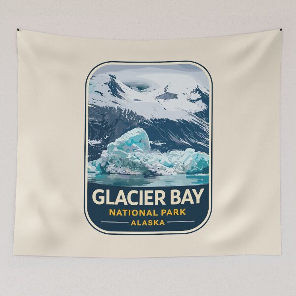 Item preview, Glacier Bay National Park Alaska Sticker designed and sold by Gideon Emmerich.