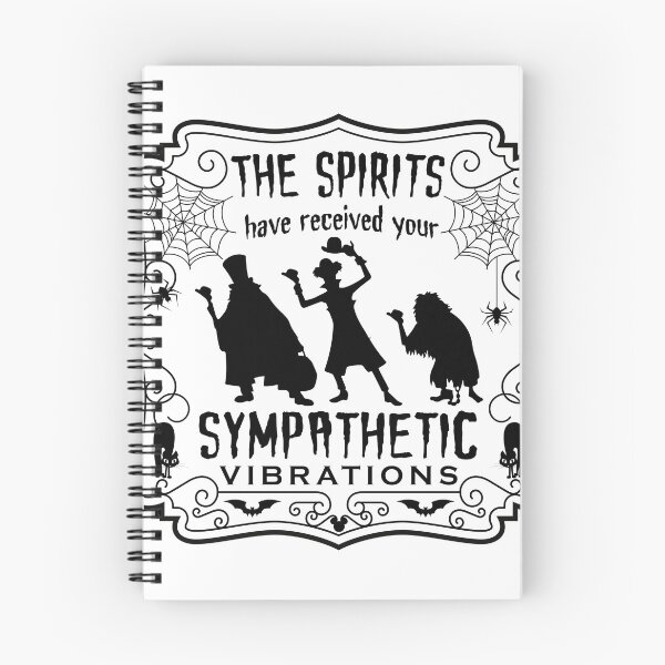 Item preview, The Spirits Have Received Your Sympathetic Vibrations - Haunted Mansion design designed and sold by KellyDesignCo.