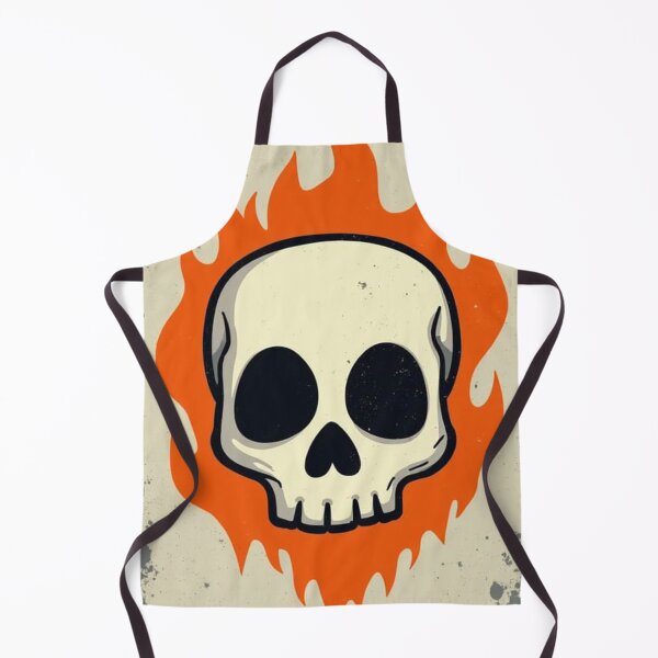 Item preview, FLAMING SKULL designed and sold by gadgetworld.