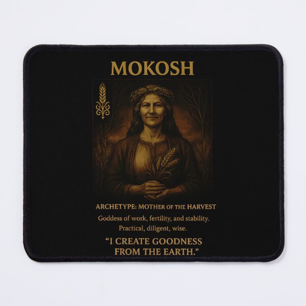Item preview, Mokosz - the Mother of Harvest Slavic Zodiac (August 16 - September 7) designed and sold by Myth-LegendArt.