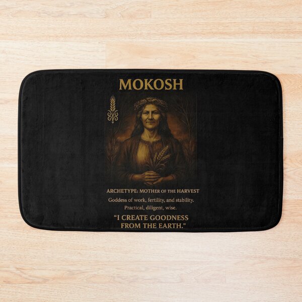 Item preview, Mokosz - the Mother of Harvest Slavic Zodiac (August 16 - September 7) designed and sold by Myth-LegendArt.
