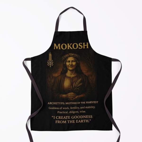 Item preview, Mokosz - the Mother of Harvest Slavic Zodiac (August 16 - September 7) designed and sold by Myth-LegendArt.