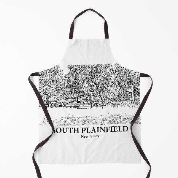Item preview, South Plainfield NJ - Ink Cityscape Illustration designed and sold by Lakeric.