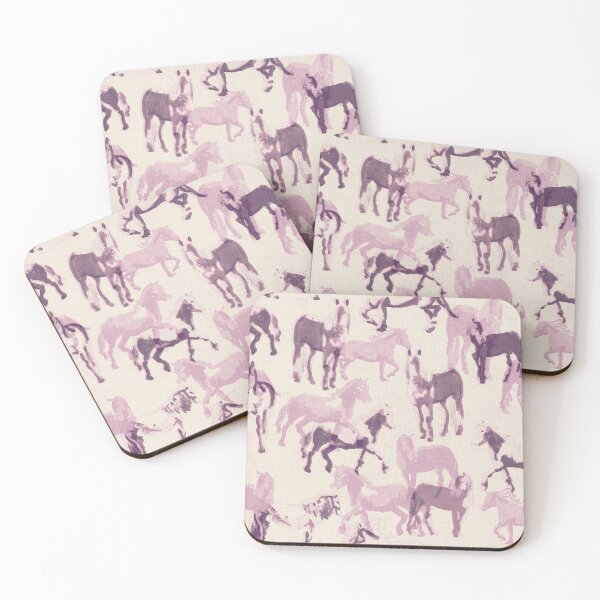 Item preview, Sierras Journey Rescue Horse Pinks & Cream designed and sold by LoveAlways-AEP.