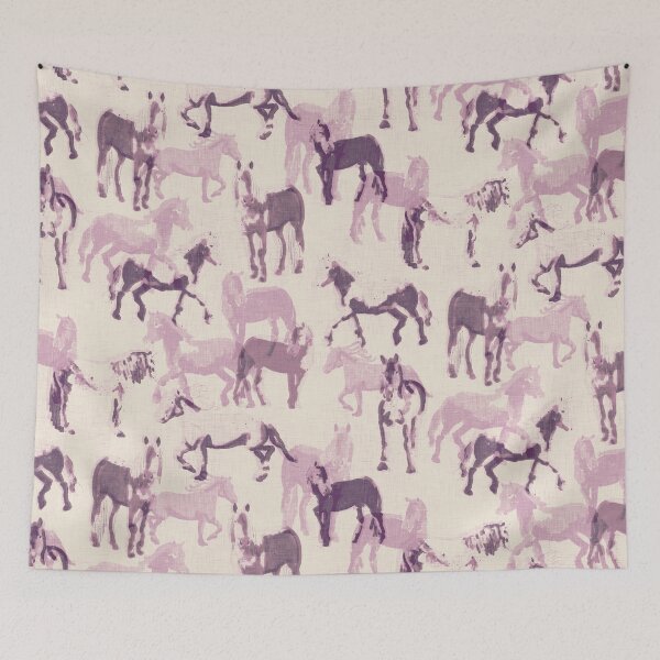 Item preview, Sierras Journey Rescue Horse Pinks & Cream designed and sold by LoveAlways-AEP.