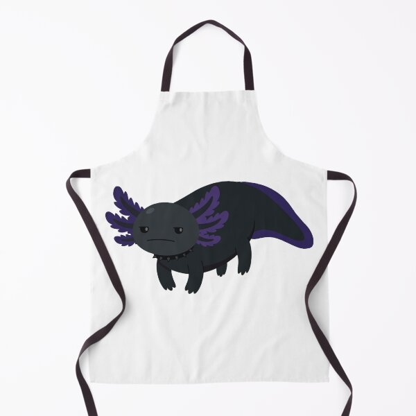 Item preview, Gothxolotl Funny Goth Melanoid Axolotl designed and sold by Petzzz.