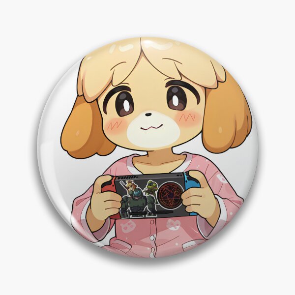 Item preview, Isabelle Playing Video Game in Pijamas Waifu Fanart designed and sold by LaughingMan132.