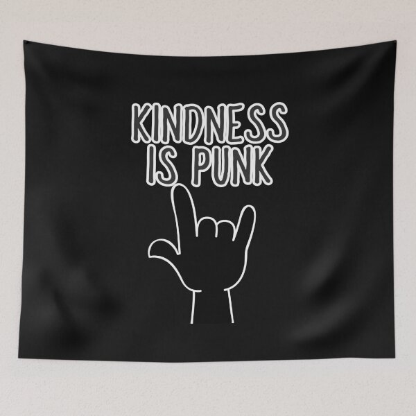 Item preview,  Kindness Is Punk designed and sold by Sartoris Art.