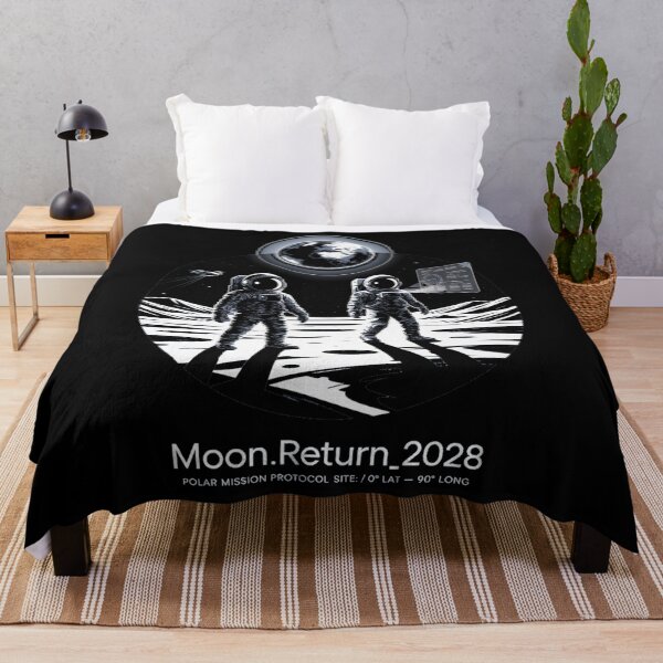 Item preview, moon mission - lunar south pole - 2028 moon landing - Space architecture - Extraterrestrial engineering - Lunar schematic - South Pole Moon mission - Mission patch aesthetic - Technical spacewear designed and sold by JansenGS.