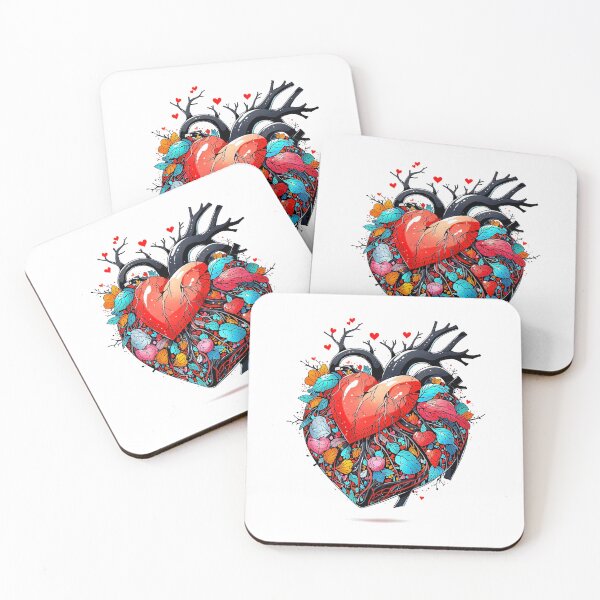 Item preview, Valentine Floral Heart designed and sold by Digiheart.