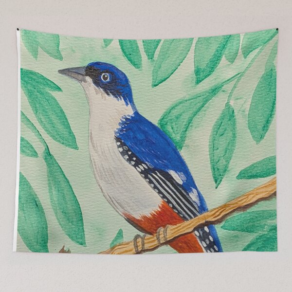 Item preview, Cuban trogon in the jungle  designed and sold by Matt Starr Fine Art .