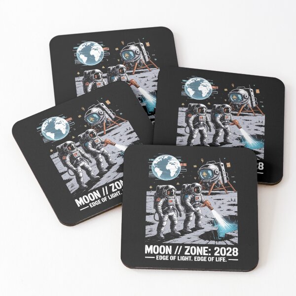 Item preview, 2028 moon landing - Mission data schematic - South Pole descent - 2028 Moon surface operations - Next-gen astronaut - Field science - Lunar researcher – Astrogeology - Science expedition designed and sold by JansenGS.
