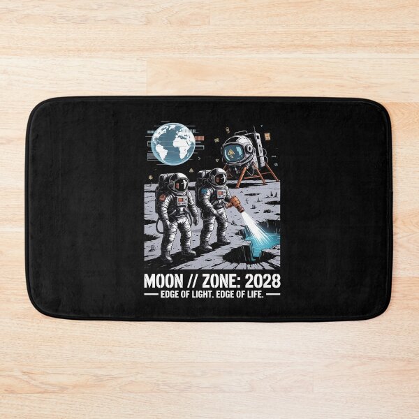 Item preview, 2028 moon landing - Mission data schematic - South Pole descent - 2028 Moon surface operations - Next-gen astronaut - Field science - Lunar researcher – Astrogeology - Science expedition designed and sold by JansenGS.