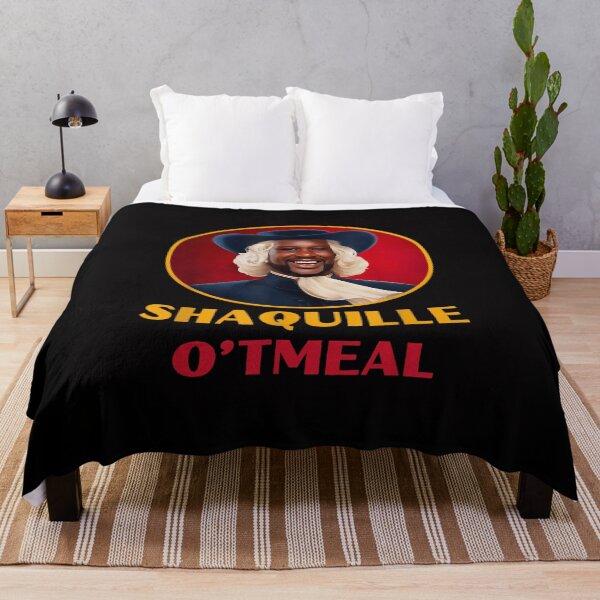 Item preview, Funny Shaquille O'Tmeal Shaq Parody Quaker Oats Vintage Style Portrait Art designed and sold by GenioFin.
