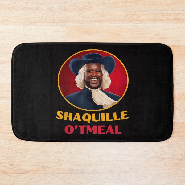 Item preview, Funny Shaquille O'Tmeal Shaq Parody Quaker Oats Vintage Style Portrait Art designed and sold by GenioFin.