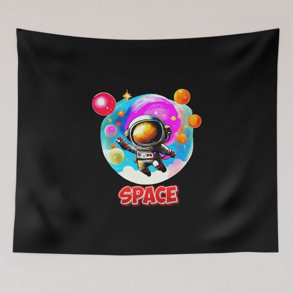 Item preview, Space, astronauta, galaktyka designed and sold by ProdigyJolly.