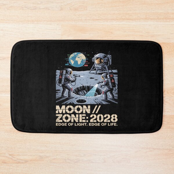 Item preview, moon mission - lunar south pole - 2028 moon landing - space patch - fictional mission - lunar exploration – selenology - space science - Orbital mechanics - Lunar site analysis designed and sold by JansenGS.