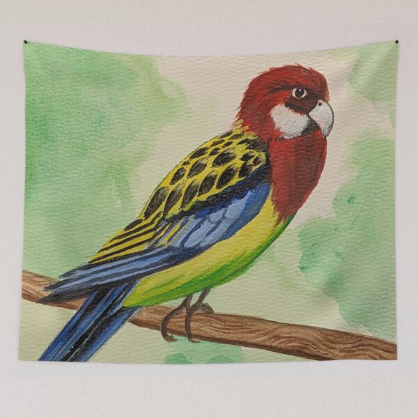 Item preview, Eastern rosella in the bushland designed and sold by Matt Starr Fine Art .