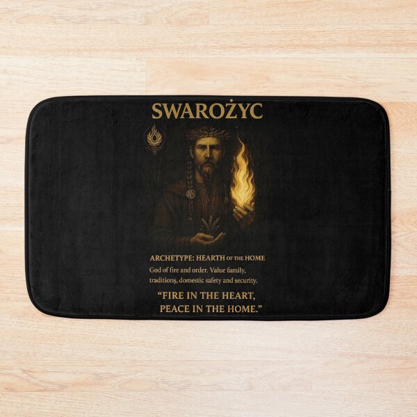 Item preview, Swarożyc - Fire of the House Slavic Zodiac (September 8 - September 30) designed and sold by Myth-LegendArt.