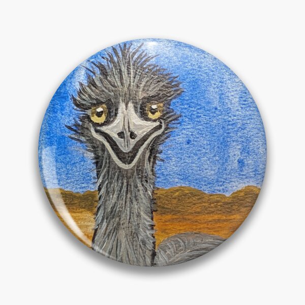 Item preview, Emu in the Australian outback  designed and sold by Matt Starr Fine Art .