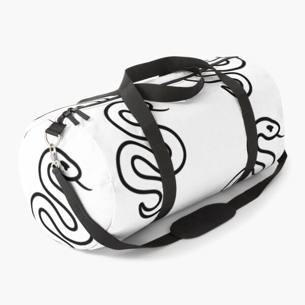 Item preview, Stylized minimalist snake (black and white ver) designed and sold by Moonshroomarts.