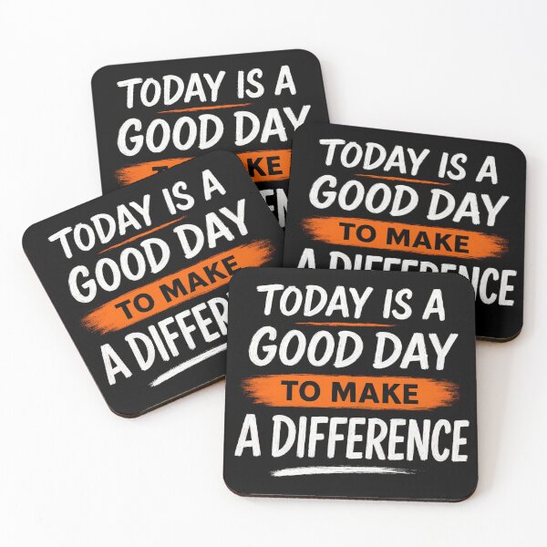 Item preview, Today Is a Good Day to Make a Difference - Motivational Quote designed and sold by ZBIFBOUETLA.