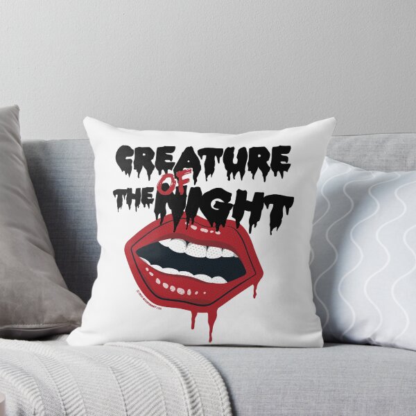 Item preview, Rocky Horror Show Creature Of The Night Mouth Black Text designed and sold by All-And-Every.