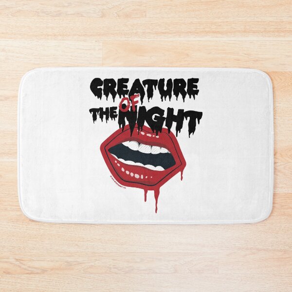 Item preview, Rocky Horror Show Creature Of The Night Mouth Black Text designed and sold by All-And-Every.