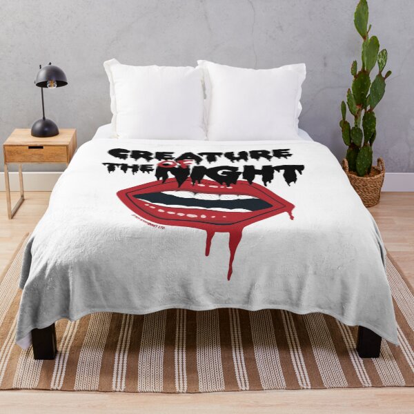 Item preview, Rocky Horror Show Creature Of The Night Mouth Black Text designed and sold by All-And-Every.