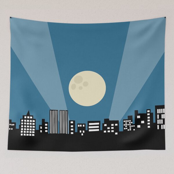 Item preview, City Nightscape designed and sold by Sonia Pascual Izquierdo.