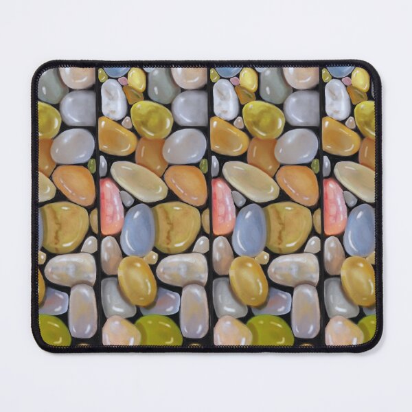 Item preview, Pebbles, River Stones, Colorful Digital Drawing designed and sold by JoyfulWhimsy.