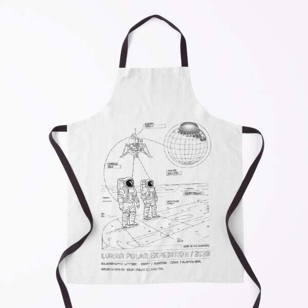 Item preview, 2028 moon landing - Mission data schematic - South Pole descent - 2028 Moon surface operations - Next-gen astronaut - Field science - Lunar researcher – Astrogeology - Science expedition designed and sold by JansenGS.