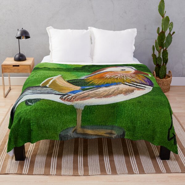 Item preview, Mandarin duck in the marsh designed and sold by Matt Starr Fine Art .