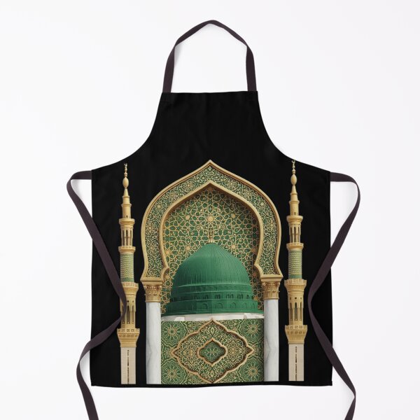 Item preview, Sacred Green Dome of Madinah (V.2) : Elegant Islamic Architectural Art designed and sold by D-Islamic.