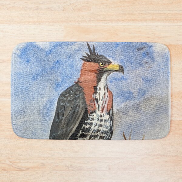 Item preview, Ornate hawk-eagle perched in the tree hunting for prey  designed and sold by Matt Starr Fine Art .