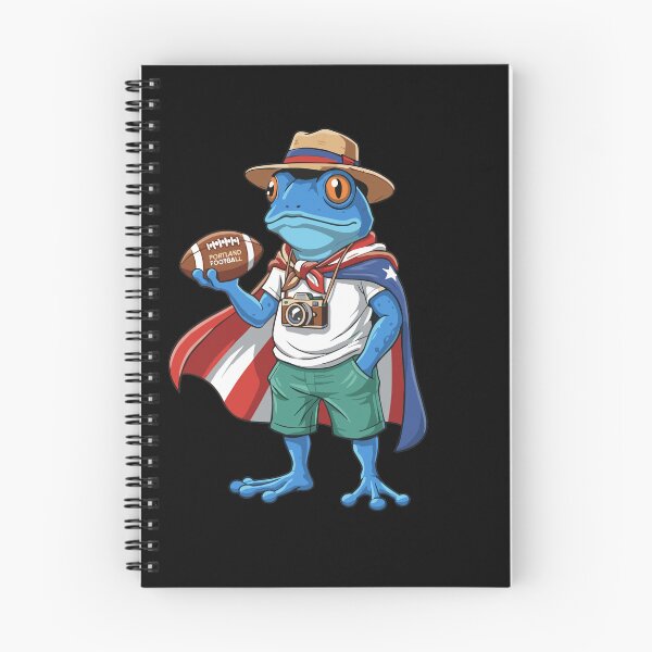 Item preview, Portland's Biggest Fan  Adventurous Frog Superhero designed and sold by Evaevonechi.