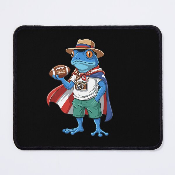 Item preview, Portland's Biggest Fan Adventurous Frog Superhero designed and sold by Evaevonechi.
