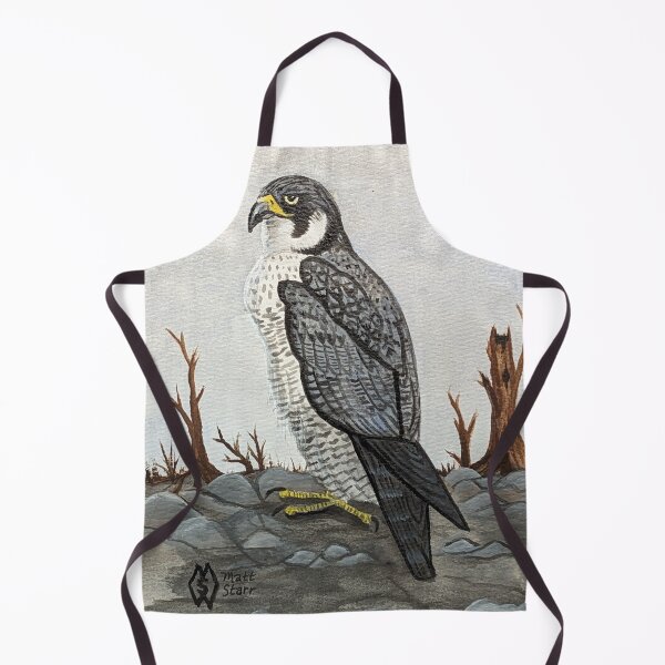 Item preview, Peregrine falcon at the rocky cliff  designed and sold by Matt Starr Fine Art .