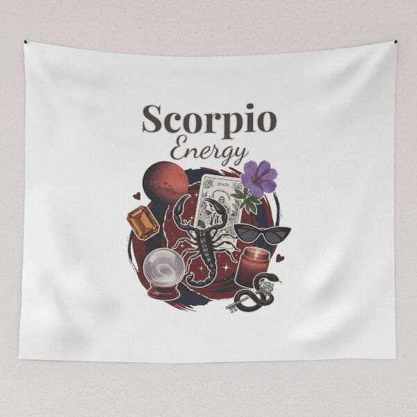 Item preview, Scorpio Energy Zodiac Y2K Collage I designed and sold by Lemon Pepper.