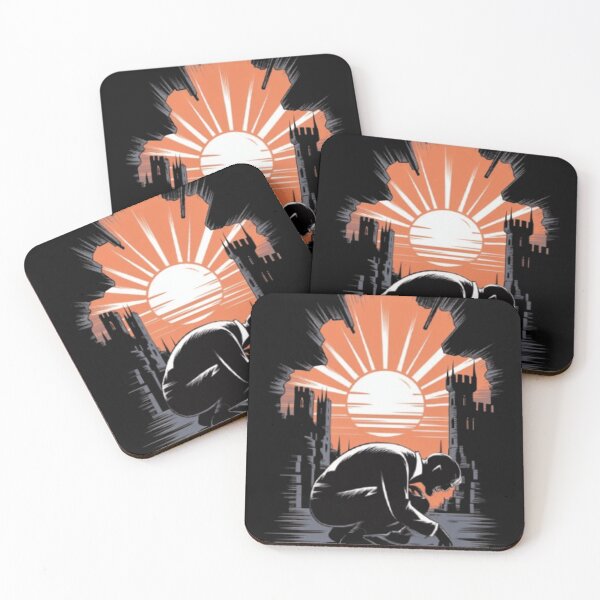 Item preview, The Vampire’s Sunset | Gothic Silhouette designed and sold by vvcreativedesigns.