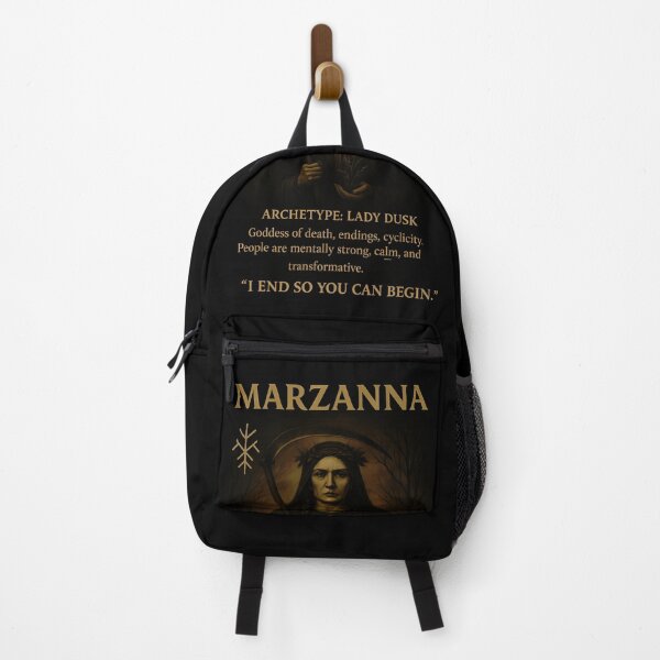Item preview, Marzanna - Lady of Twilight Slavic Zodiac (October 1 - October 23) designed and sold by Myth-LegendArt.