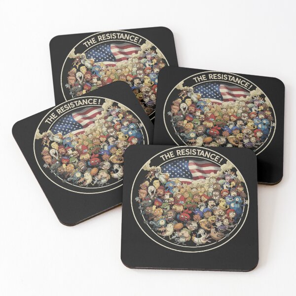Item preview, The Resistance United Crowd Americana Graphic designed and sold by Evaevonechi.