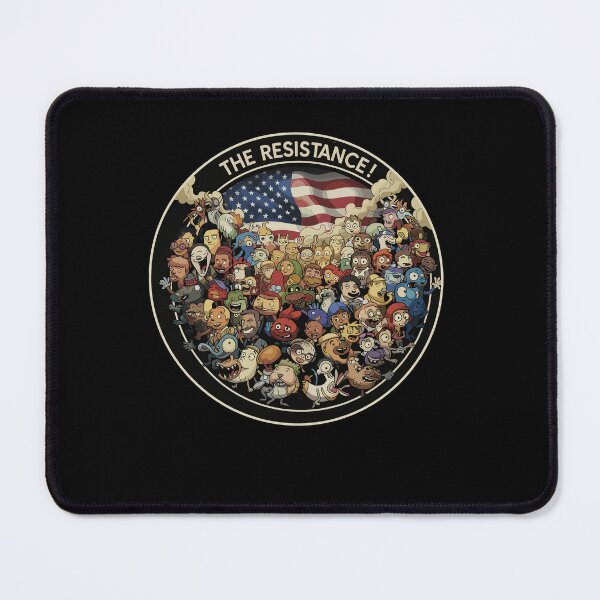 Item preview, The Resistance United Crowd Americana Graphic designed and sold by Evaevonechi.