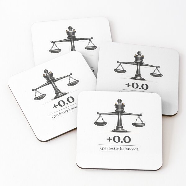 Item preview, +0.0 (Perfectly Balanced) designed and sold by Pinned & Forked Studio.