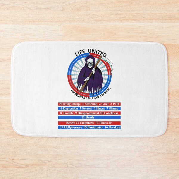 Item preview, Life United dark humor designed and sold by Stefanrajzer.