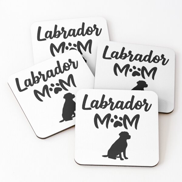 Item preview, Labrador Mom Dog Lover Typography Design designed and sold by PLisasPets.