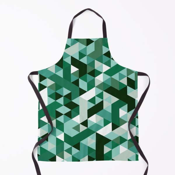 Item preview, Geometric Art in Greens designed and sold by OneThreeSix.