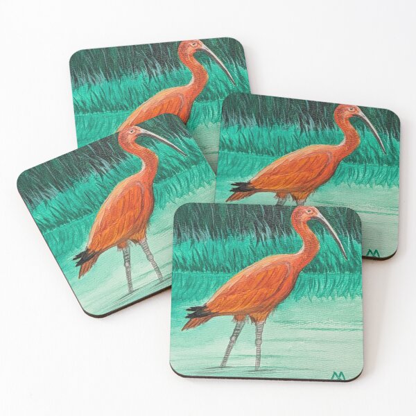 Item preview, Scarlet ibis in the wetlands designed and sold by Matt Starr Fine Art .