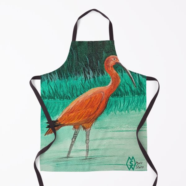 Item preview, Scarlet ibis in the wetlands designed and sold by Matt Starr Fine Art .